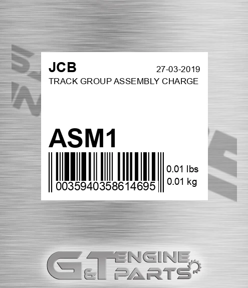 ASM1 Track Group Assembly Charge
