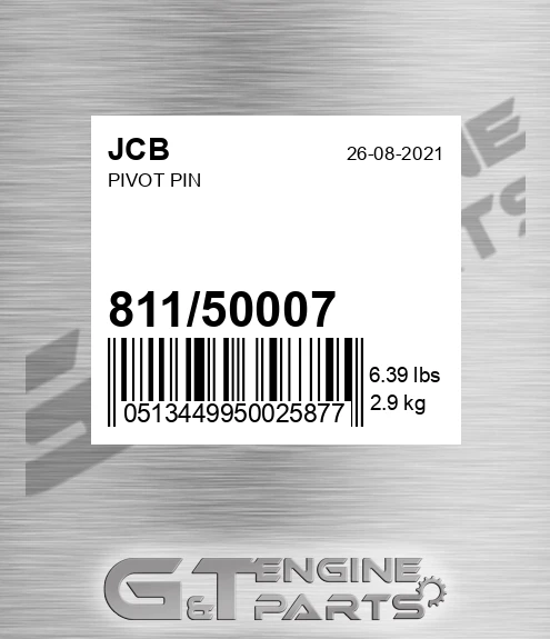 811/50007 Pivot Pin