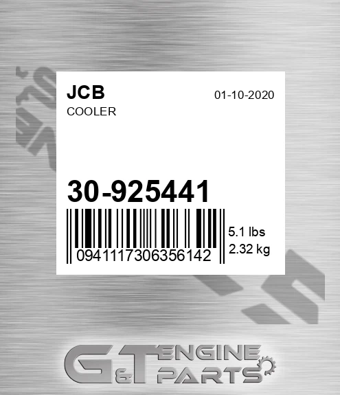 30/925441 Cooler