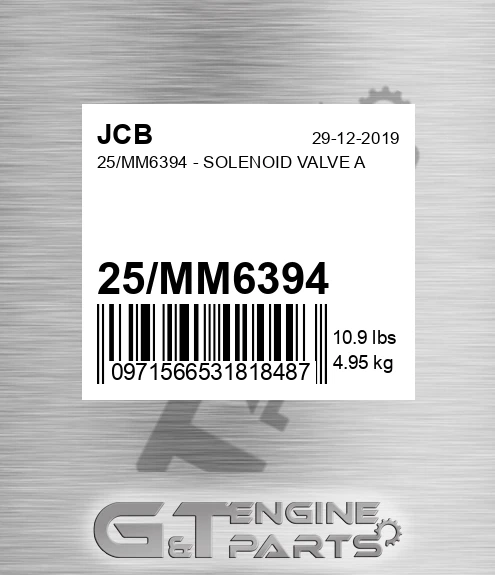 25/MM6394 25/mm6394 - Solenoid Valve A