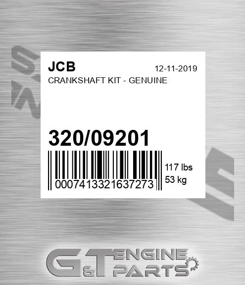 320/09201 Crankshaft Kit - Genuine