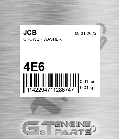 4E/6 JCB Grower Washer