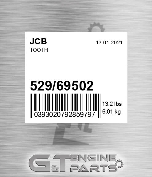529/69502 Tooth