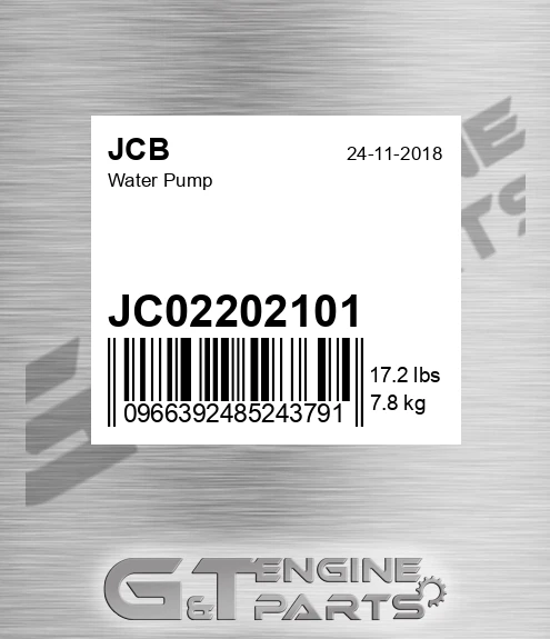 JC02/202101 Water Pump