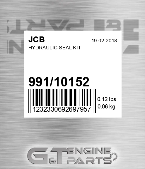 991/10152 Hydraulic Seal Kit