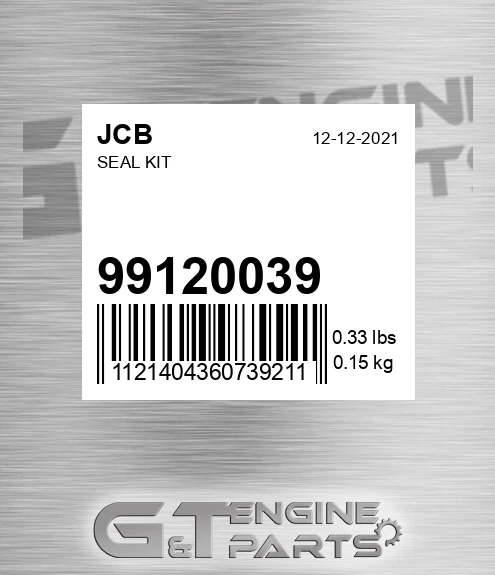991/20039 Seal Kit