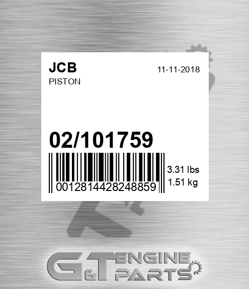 02/101759 Piston