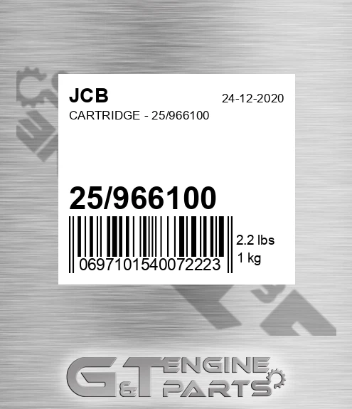 25/966100 Cartridge - 25/966100