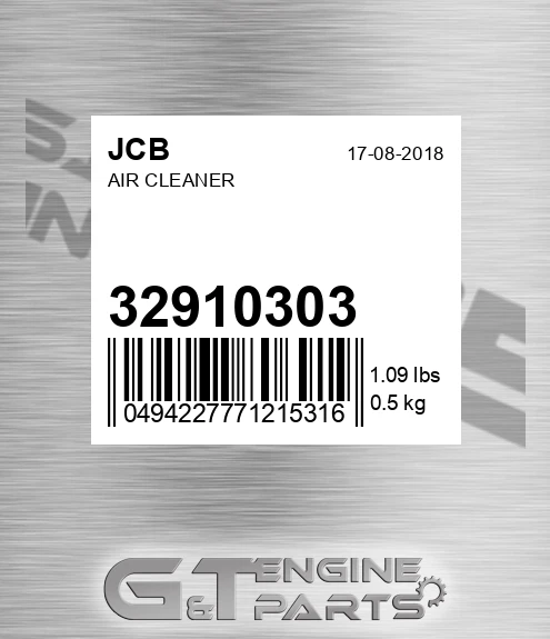 32/910303 Air Cleaner