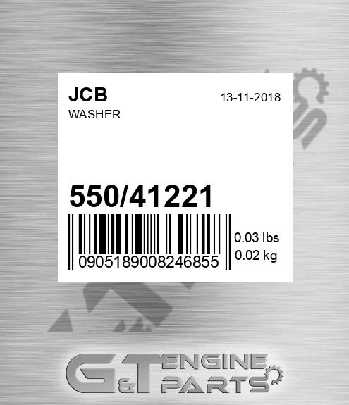 550/41221 Washer