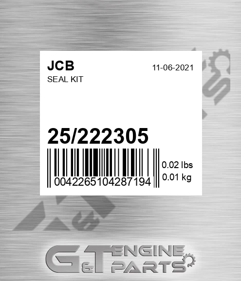 25/222305 Seal Kit