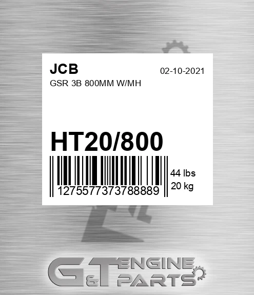 HT20/800 Gsr 3b 800mm W/mh