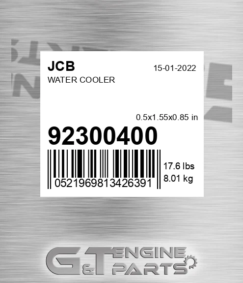 923/00400 Water Cooler
