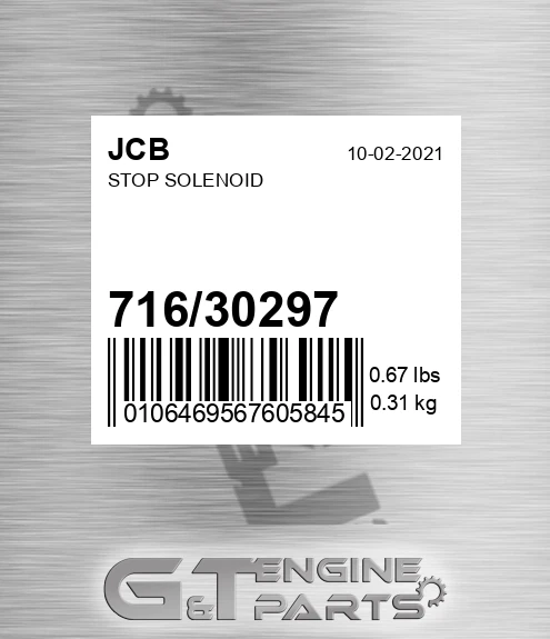 716/30297 Stop Solenoid