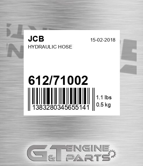 612/71002 Hydraulic Hose