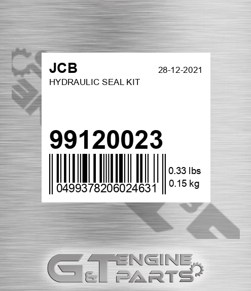 991/20023 Hydraulic Seal Kit