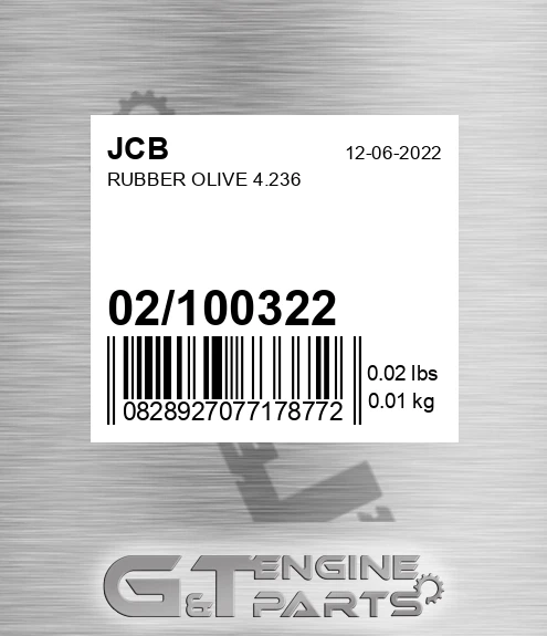 02/100322 Rubber Olive 4.236
