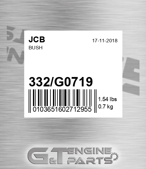 332/G0719 Bush