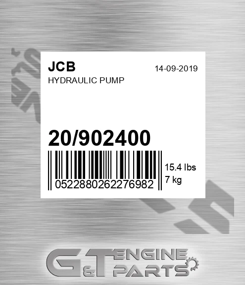 20/902400 Hydraulic Pump