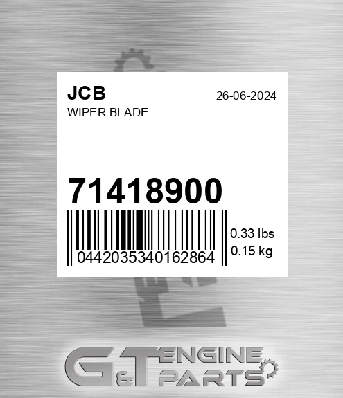 714/18900 Wiper Blade