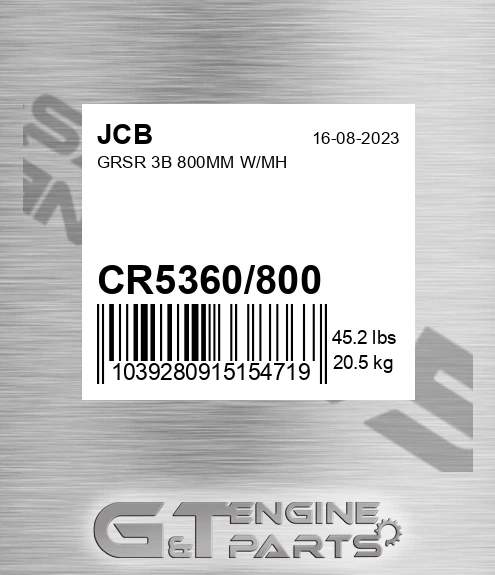 CR5360/800 Grsr 3b 800mm W/mh