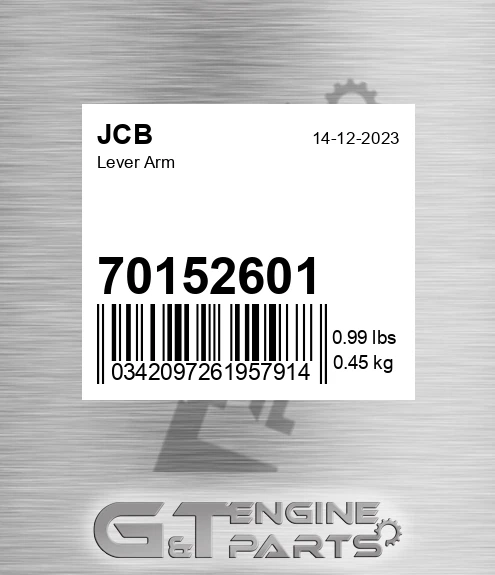 701/52601 Lever Arm