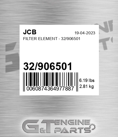 32/906501 Filter Element - 32/906501