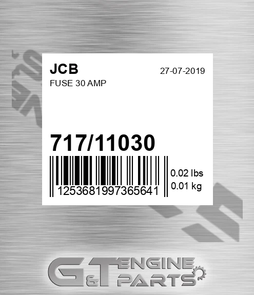 717/11030 Fuse 30 Amp