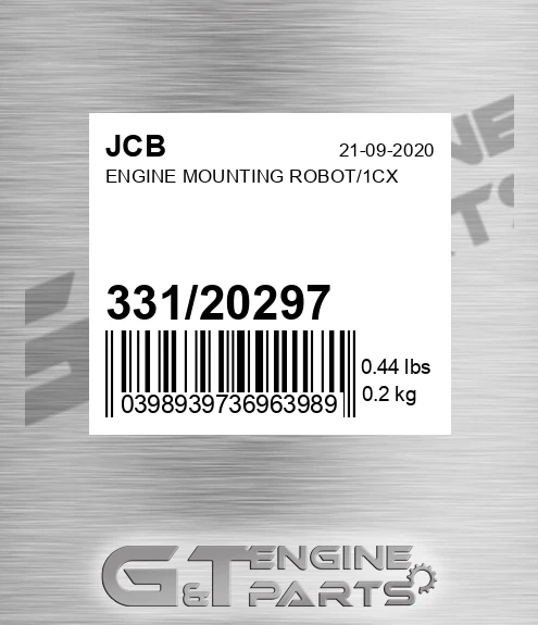 331/20297 Engine Mounting Robot/1cx