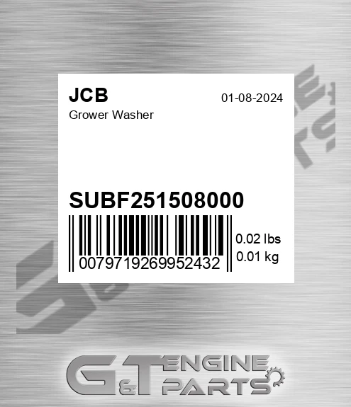 SUBF251508000 Grower Washer