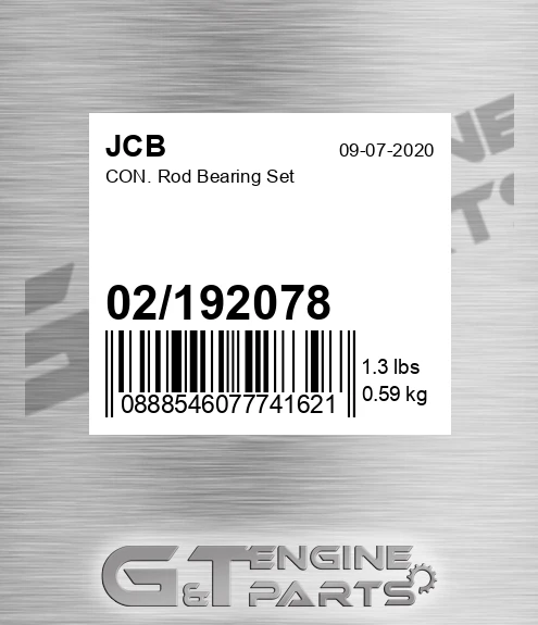 02-192078 Con. Rod Bearing Set