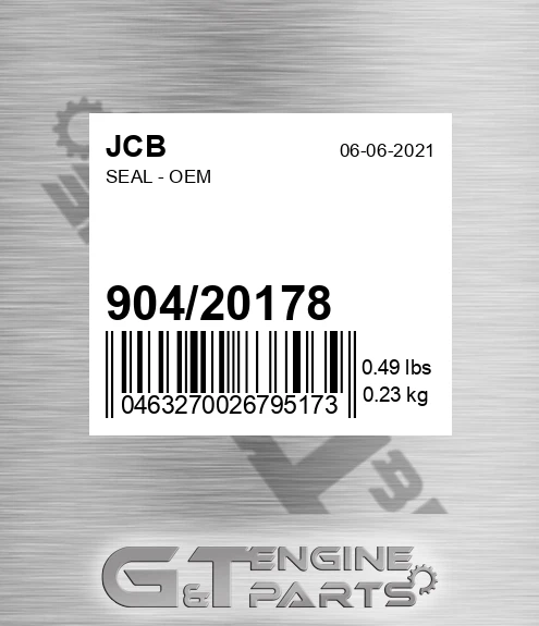 904/20178 Seal - Oem
