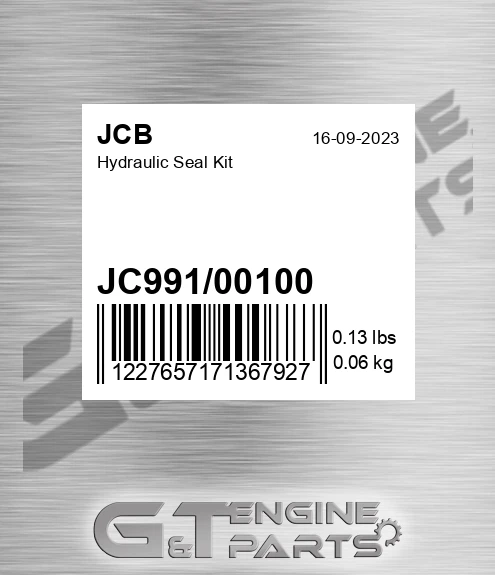 JC991-00100 Hydraulic Seal Kit