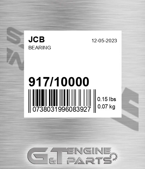 917/10000 Bearing