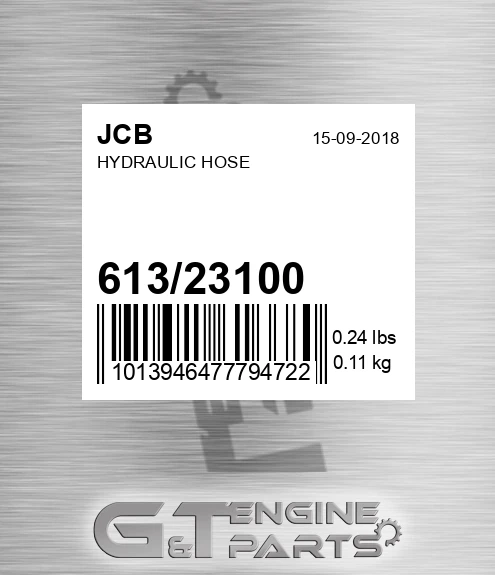 613/23100 Hydraulic Hose