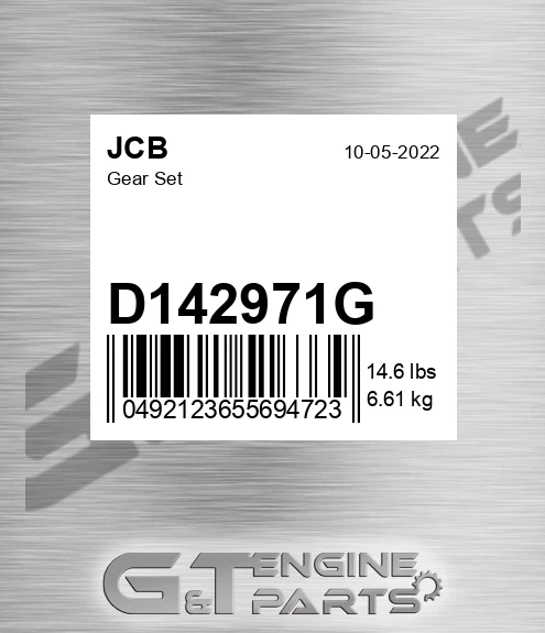 D142971G JCB Gear Set