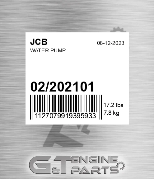 02/202101 Water Pump