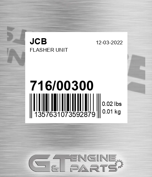 716/00300 Flasher Unit