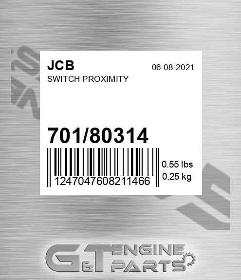 701/80314 Switch Proximity