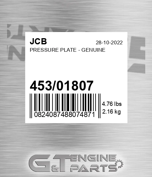 453/01807 Pressure Plate - Genuine