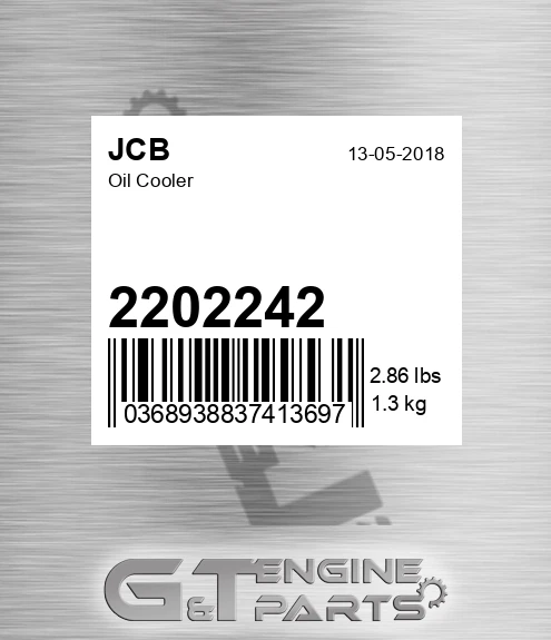 2202242 JCB Oil Cooler