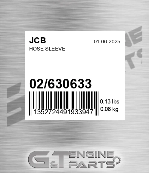 02/630633 Hose Sleeve