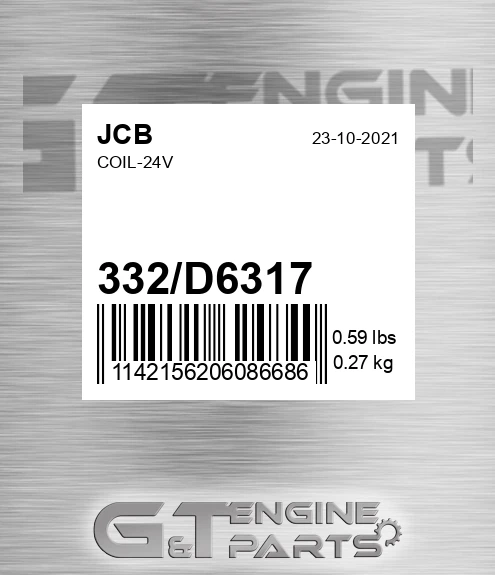 332/D6317 Coil-24v