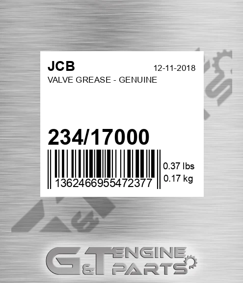234/17000 Valve Grease - Genuine