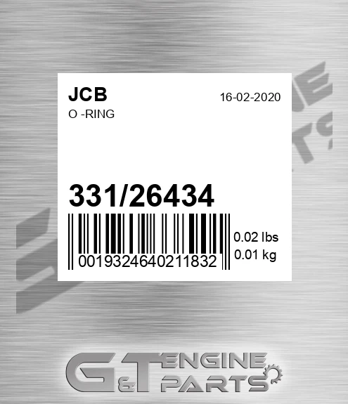331/26434 O -ring