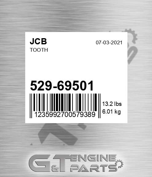 529/69501 Tooth