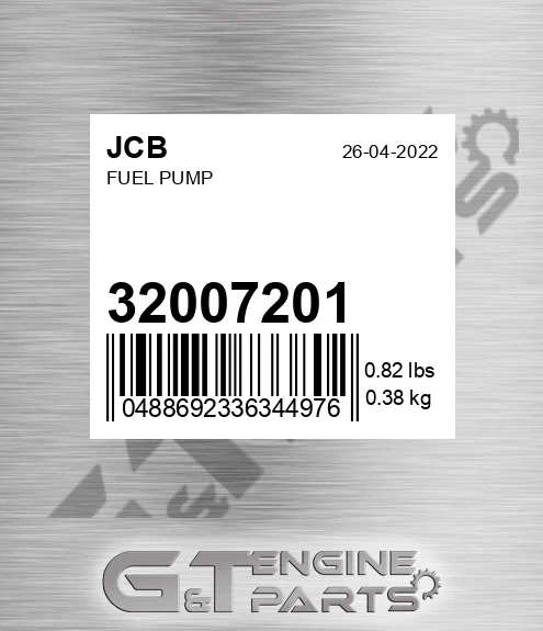 320/07201 Fuel Pump