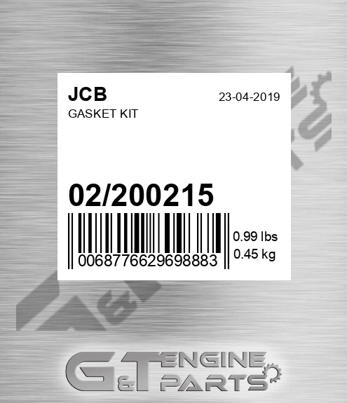 02/200215 Gasket Kit