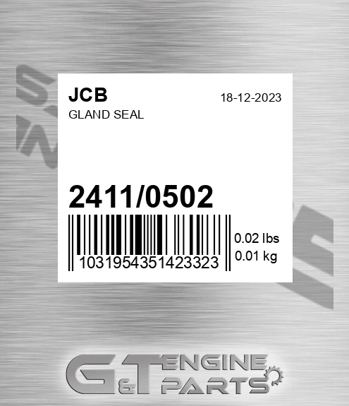 2411/0502 Gland Seal