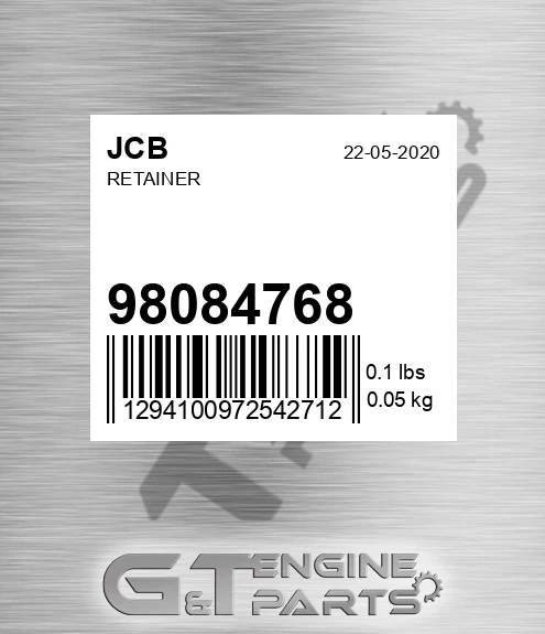980/84768 Retainer